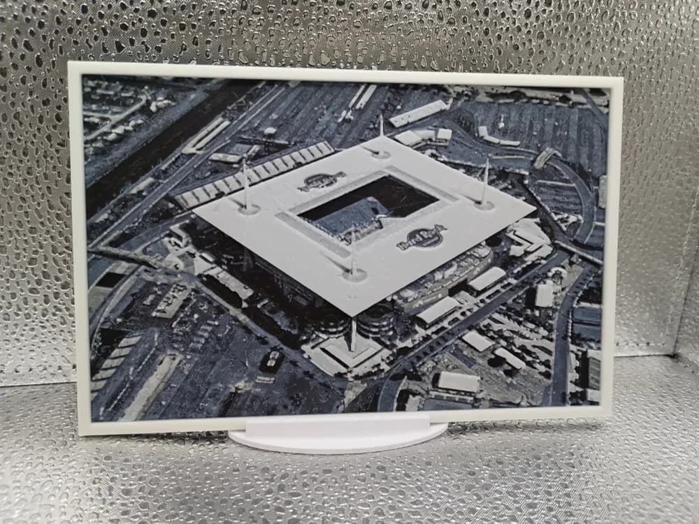 Miami Dolphins – Hard Rock Stadium Hueforge Miami Dolphins – Hard Rock Stadium Hueforge