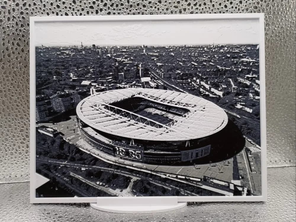 Arsenal - Emirates Stadium Hueforge by Borishotch Industries HueForge model: Arsenal - Emirates Stadium Hueforge by Borishotch Industries