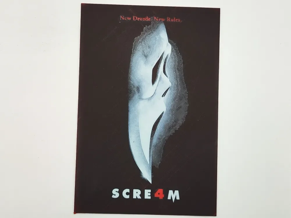 Scream 4 - hueforge by Altf4-Formation HueForge model: Scream 4 - hueforge by Altf4-Formation