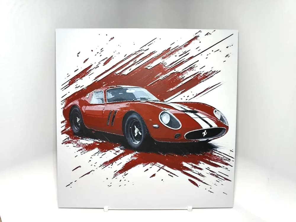 Ferrari 250 GTO - Hueforge by BeaN HueForge model: Ferrari 250 GTO - Hueforge by BeaN