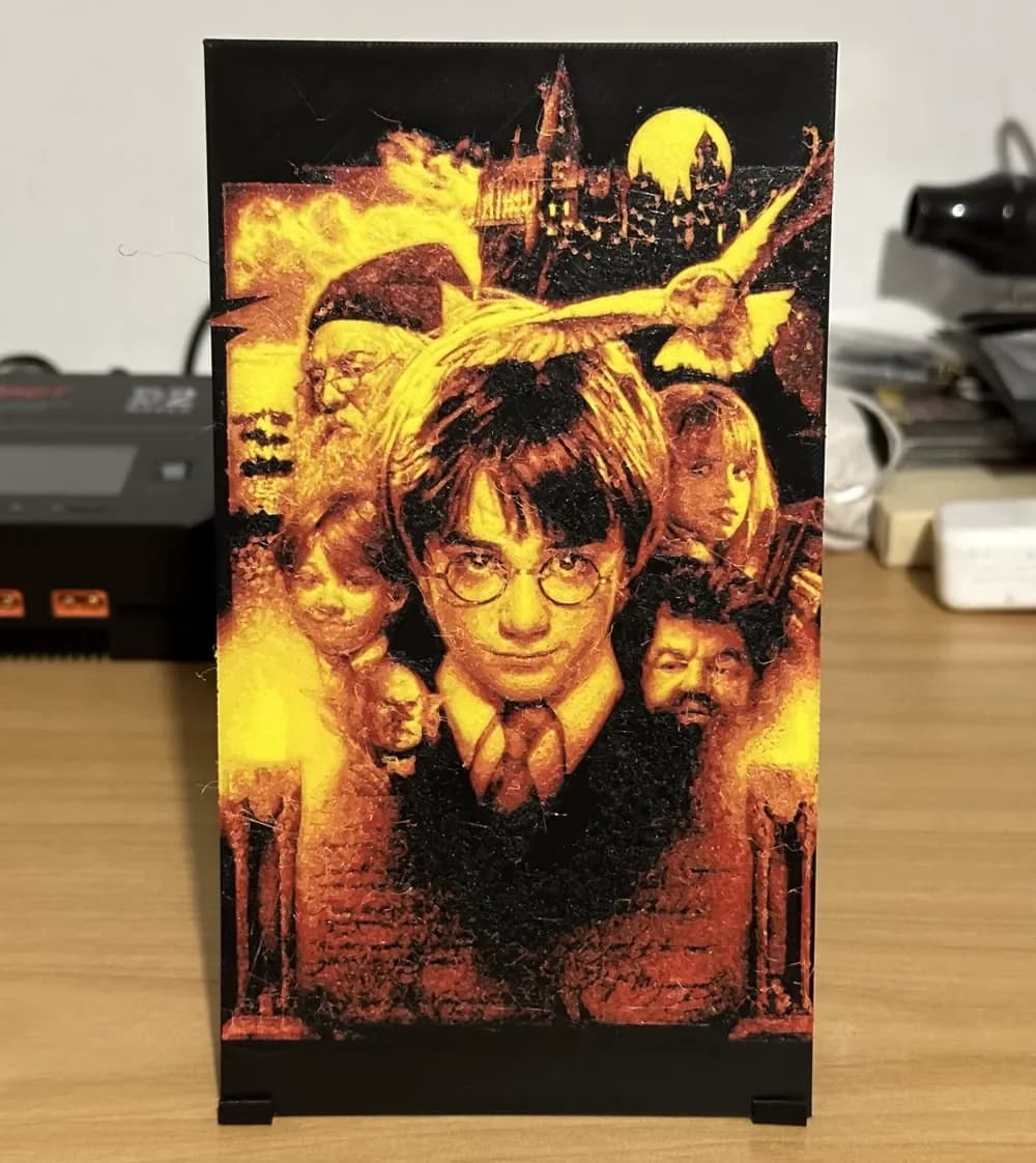 Harry Potter Hagrid HueForge Harry Potter Hagrid HueForge