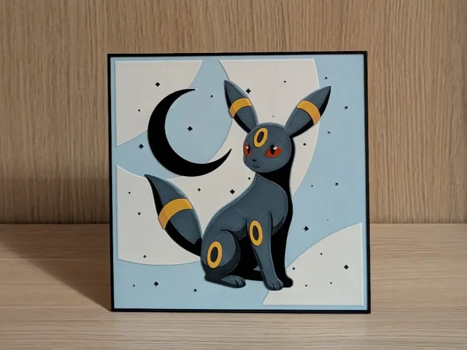 Umbreon Hueforge & Frame Umbreon Hueforge & Frame