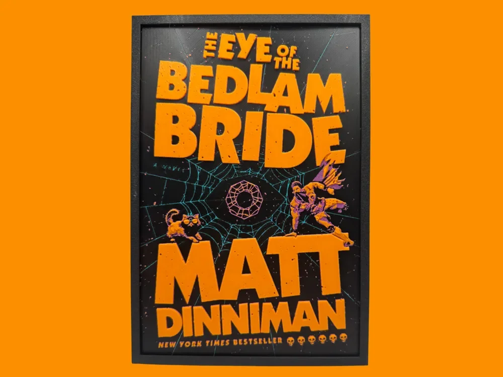 HueForge model: Dungeon Crawler Carl - Book #6 - Matt Dinniman by Canadian Gamer