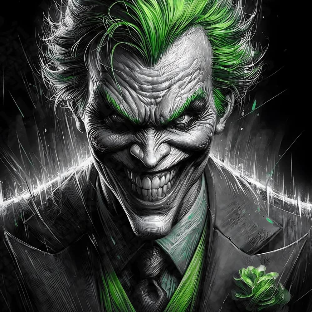 Large 4-Panel Joker 400x400 by LoFi Layers HueForge model: Large 4-Panel Joker 400x400 by LoFi Layers