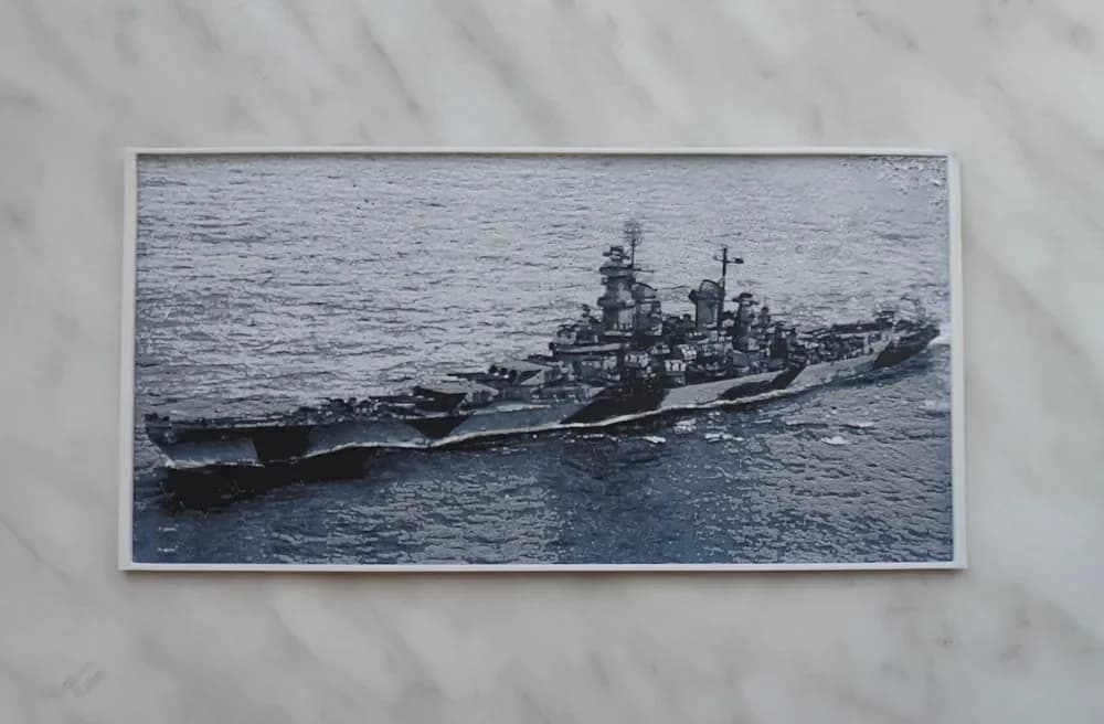 HueForge model: Iowa - Hueforge by BeaN