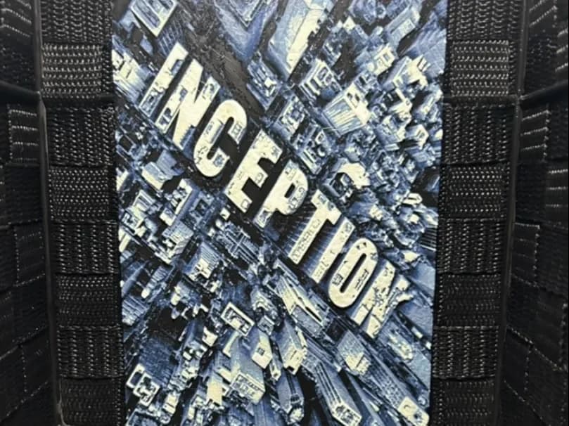 Hueforge Movie Poster - Inception - by JoDau HueForge model: Hueforge Movie Poster - Inception - by JoDau