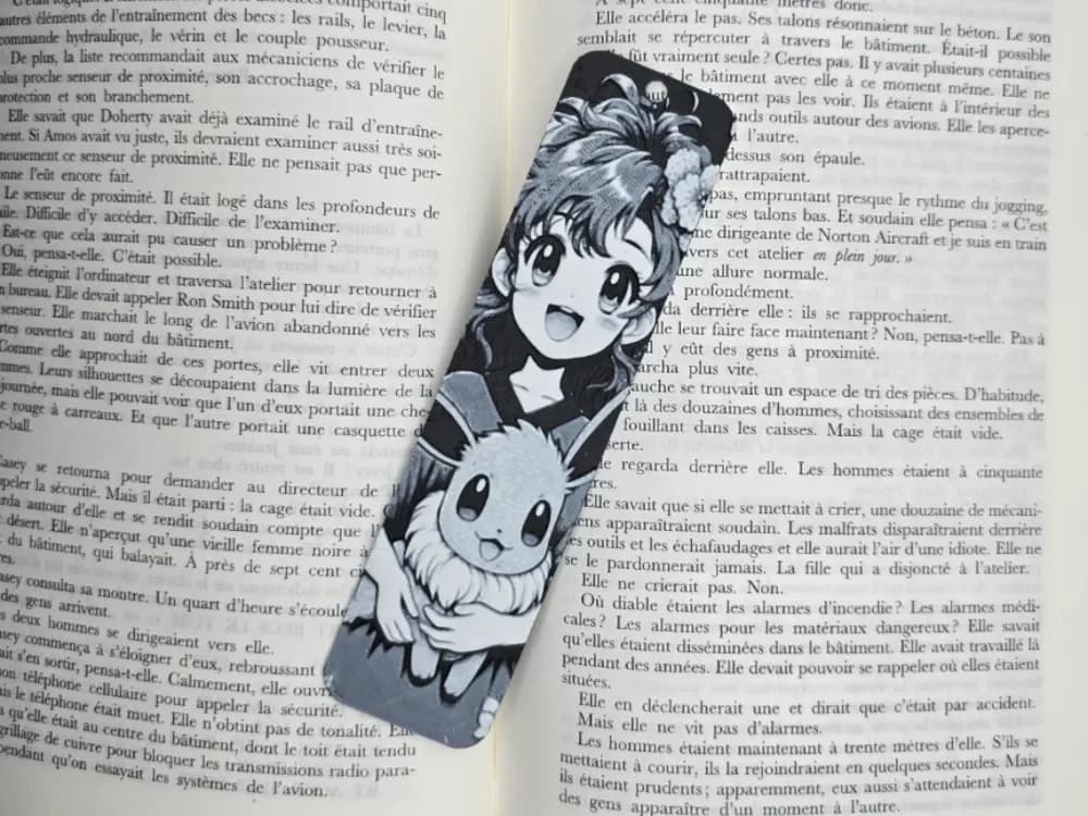 Bookmark Girly Evoli Pokemon by Kactus Fpv HueForge model: Bookmark Girly Evoli Pokemon by Kactus Fpv