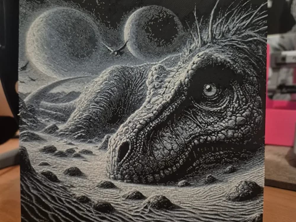 the creature hueforge by Buntsta HueForge model: the creature hueforge by Buntsta