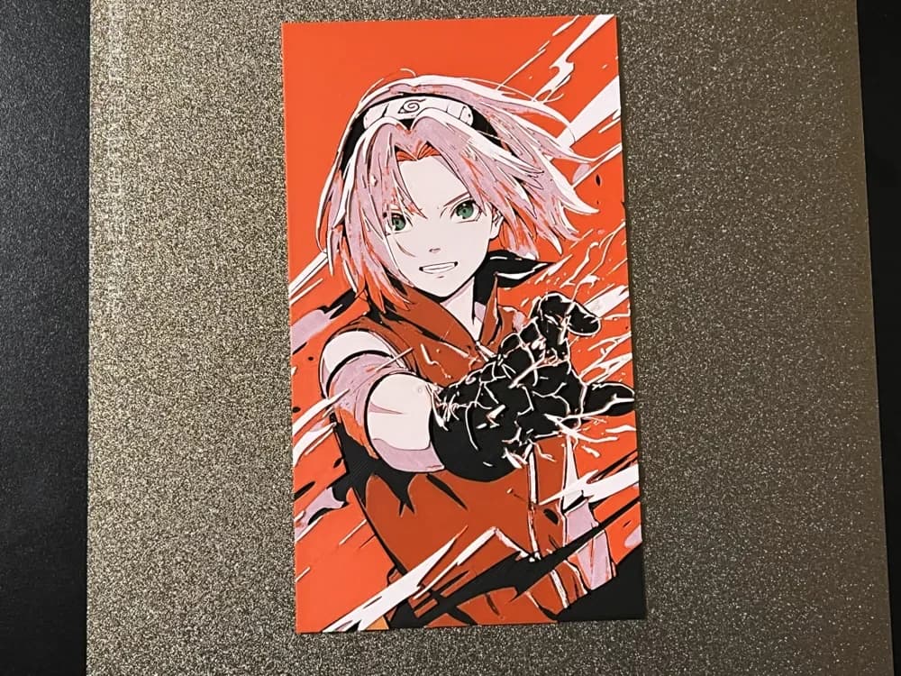 HueForge model: Sakura Naruto Hueforge by FantasyZ