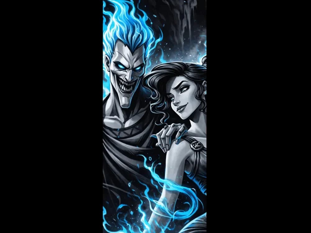 Hades & Megara Bookmark Hueforge by LoFi Layers HueForge model: Hades & Megara Bookmark Hueforge by LoFi Layers