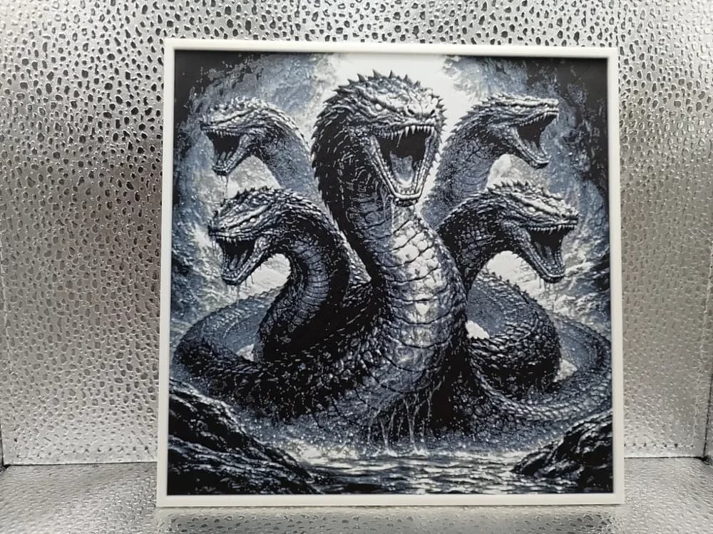 Hydra – Hueforge Fan Art by Borishotch Industries HueForge model: Hydra – Hueforge Fan Art by Borishotch Industries