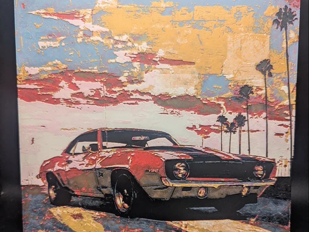 HueForge model: Camaro Hueforge by the_bearded_jedi