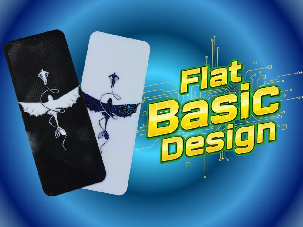 Train Dragon Flat Bookmark by Atrus Design HueForge model: Train Dragon Flat Bookmark by Atrus Design