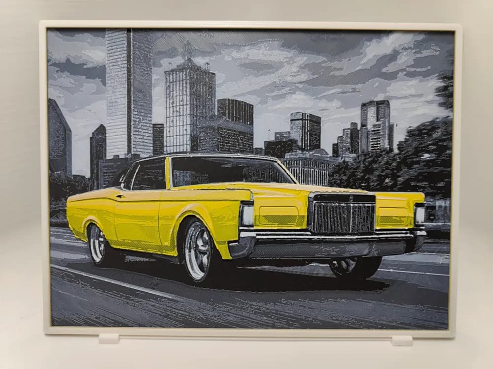 Lincoln Continental - Hueforge Lincoln Continental - Hueforge