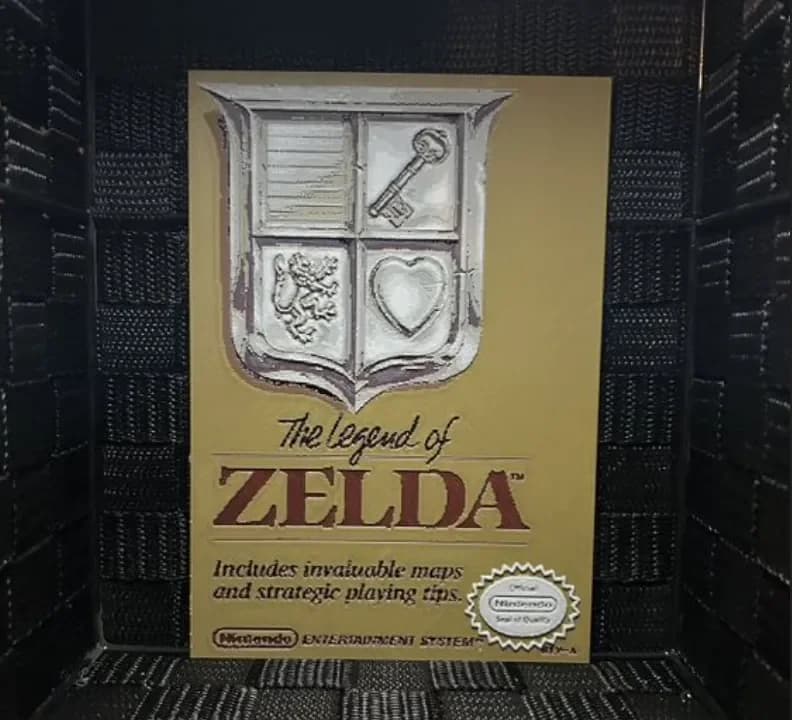 HueForge model: Hueforge Game Poster - The Legend of Zelda - by JoDau