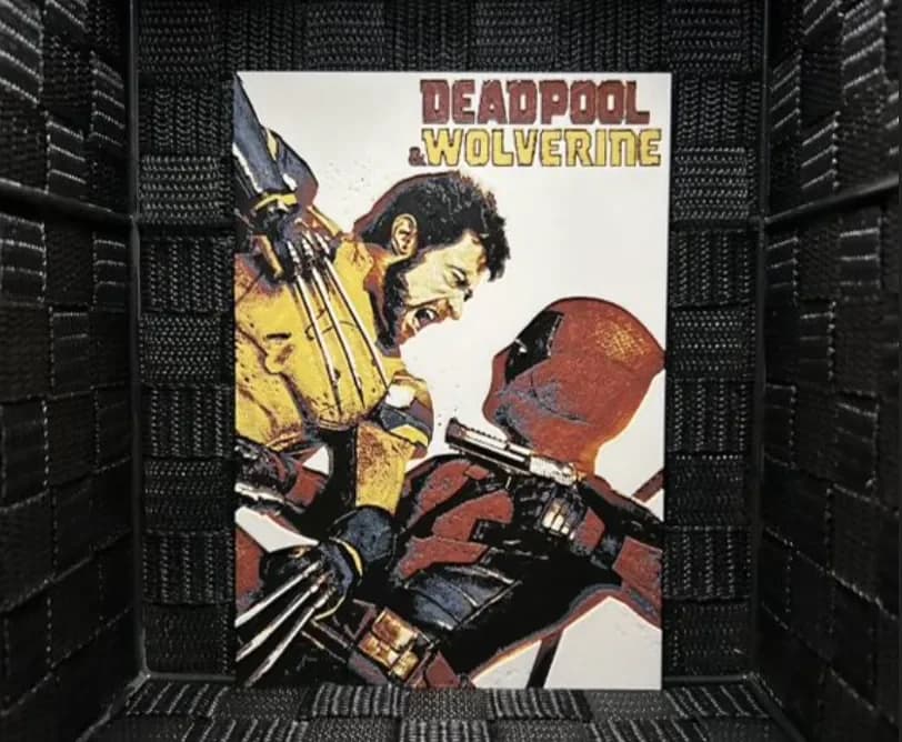Hueforge Movie Poster - Deadpool & Wolverine - by JoDau HueForge model: Hueforge Movie Poster - Deadpool & Wolverine - by JoDau
