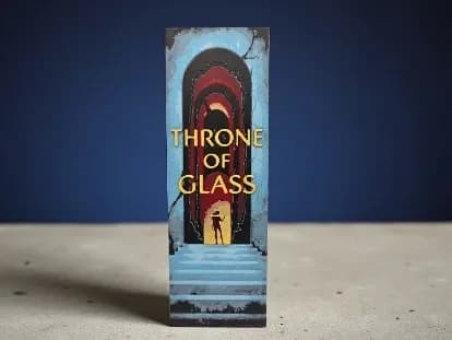 Throne of Glass 50mm by 150mm Bookmark Throne of Glass 50mm by 150mm Bookmark