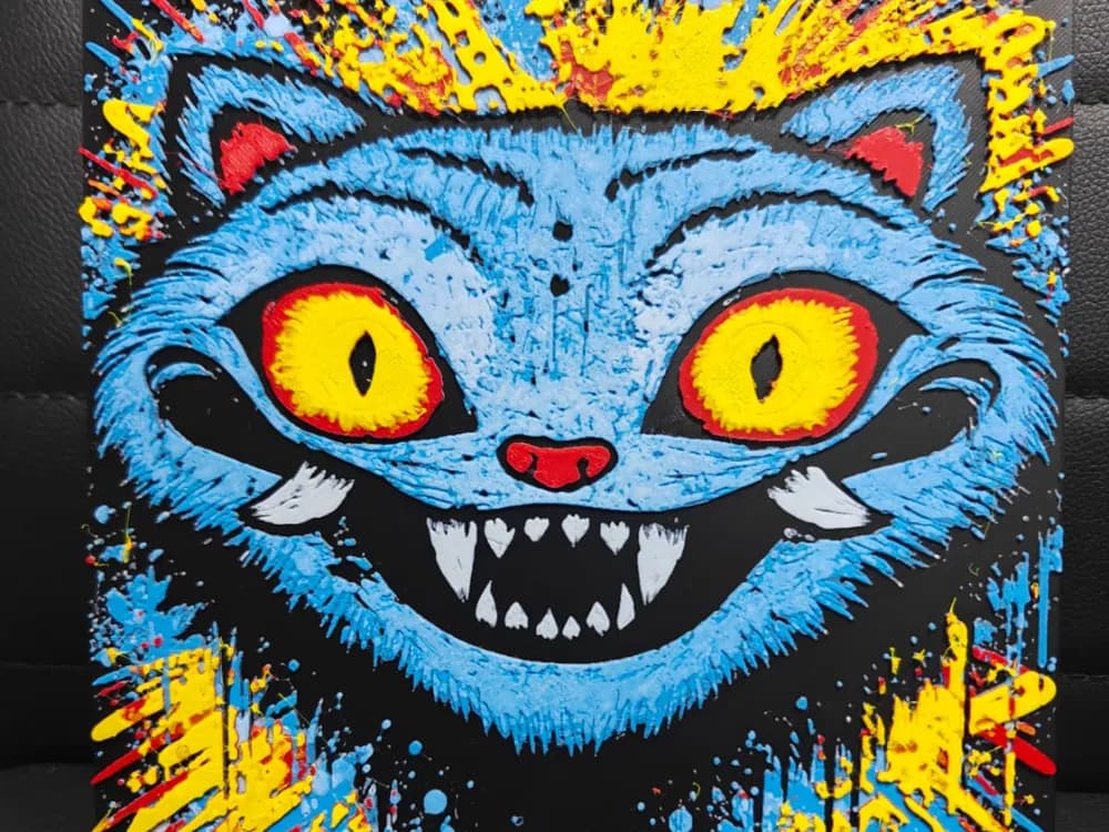 Derby Street Art Kpop Demon Hunters 1 ams only by TheHueforgeLady HueForge model: Derby Street Art Kpop Demon Hunters 1 ams only by TheHueforgeLady