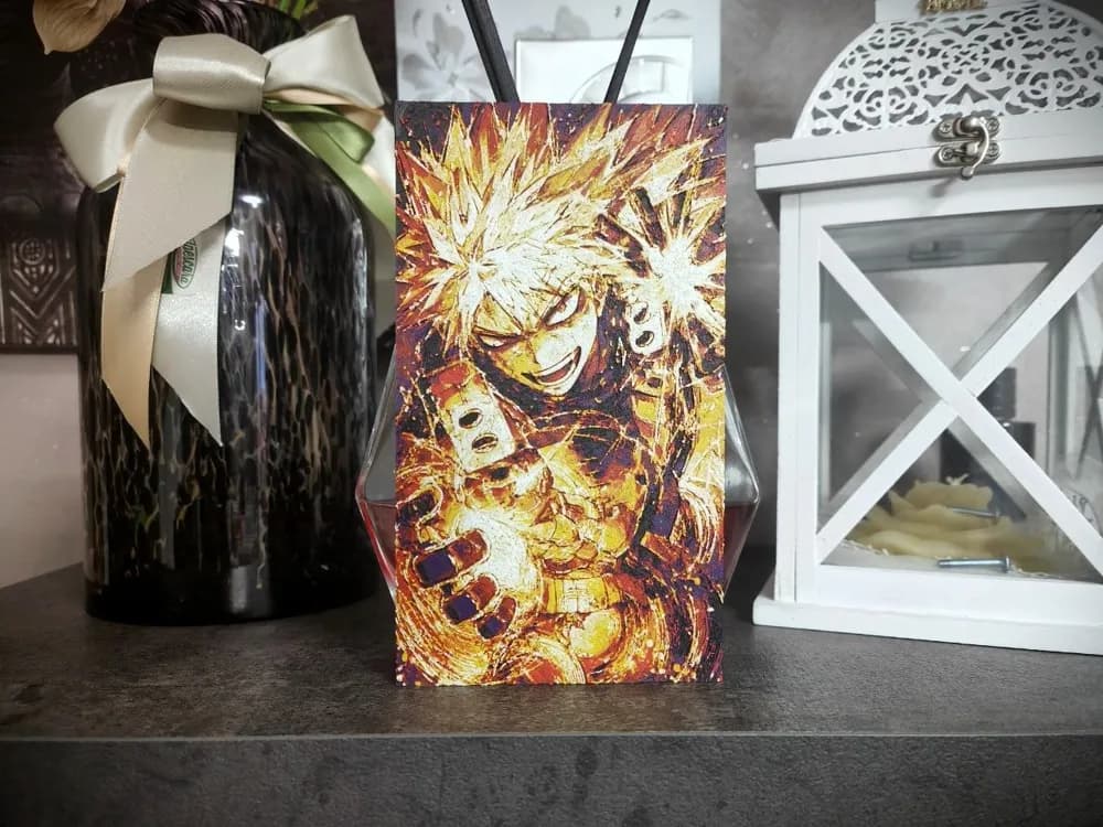 Katsuki Bakugo Hueforge by S1M0N389 HueForge model: Katsuki Bakugo Hueforge by S1M0N389