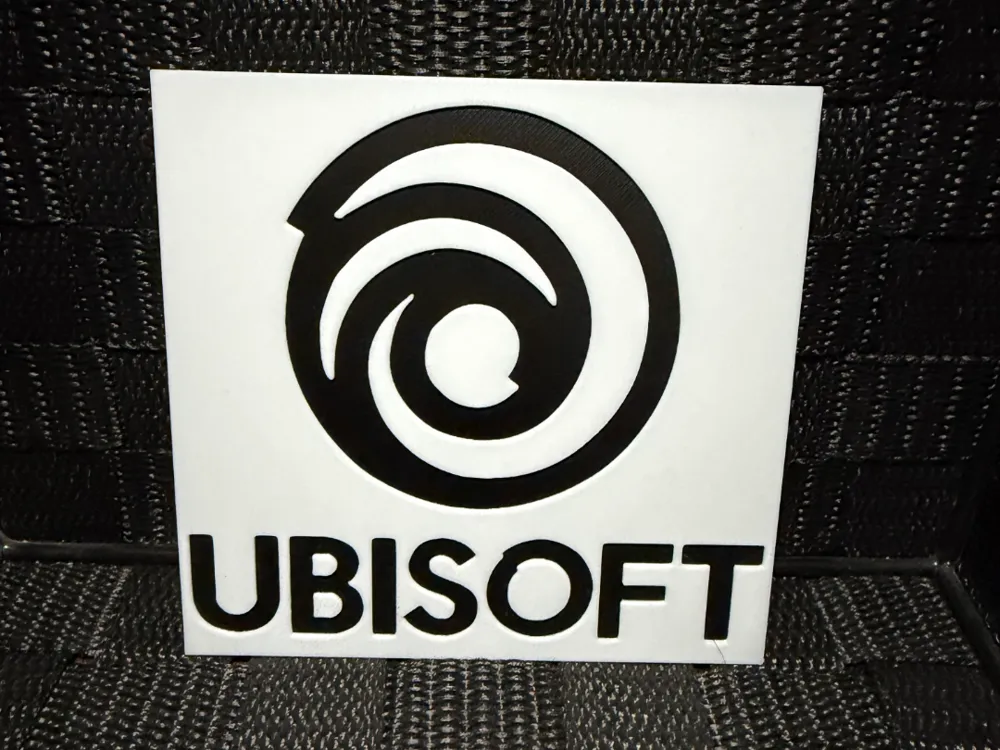 Ubisoft Logo - Hueforge Ubisoft Logo - Hueforge