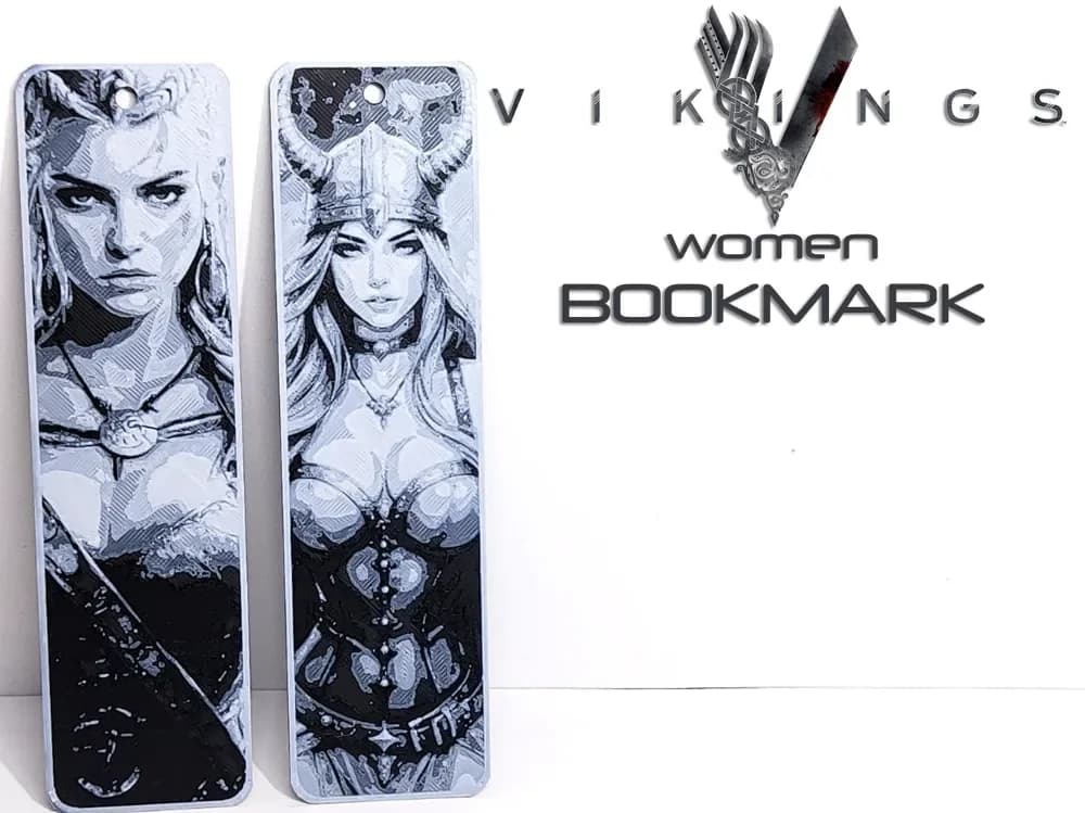 Vikings Women art bookmark Vikings Women art bookmark