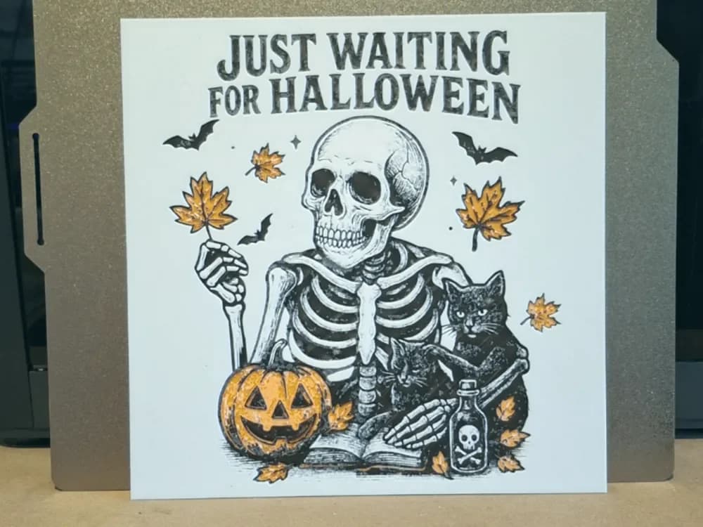 Waiting for spooky season - Halloween hueforge by 3dGlow HueForge model: Waiting for spooky season - Halloween hueforge by 3dGlow