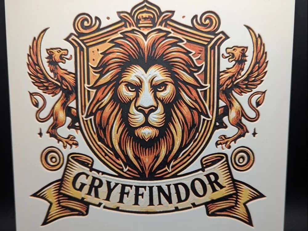 Gryffindor Hueforge by the_bearded_jedi HueForge model: Gryffindor Hueforge by the_bearded_jedi