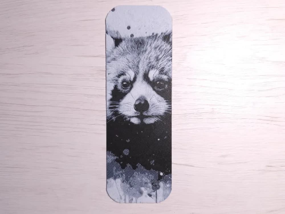 Red Panda 3 Bookmark by Atrus Design HueForge model: Red Panda 3 Bookmark by Atrus Design