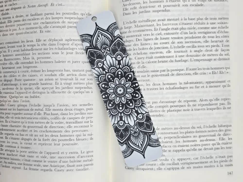 Bookmark Mandala by Kactus Fpv HueForge model: Bookmark Mandala by Kactus Fpv