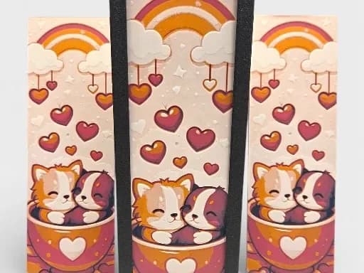 Love Hugs 50mm x 150mm bookmark Love Hugs 50mm x 150mm bookmark