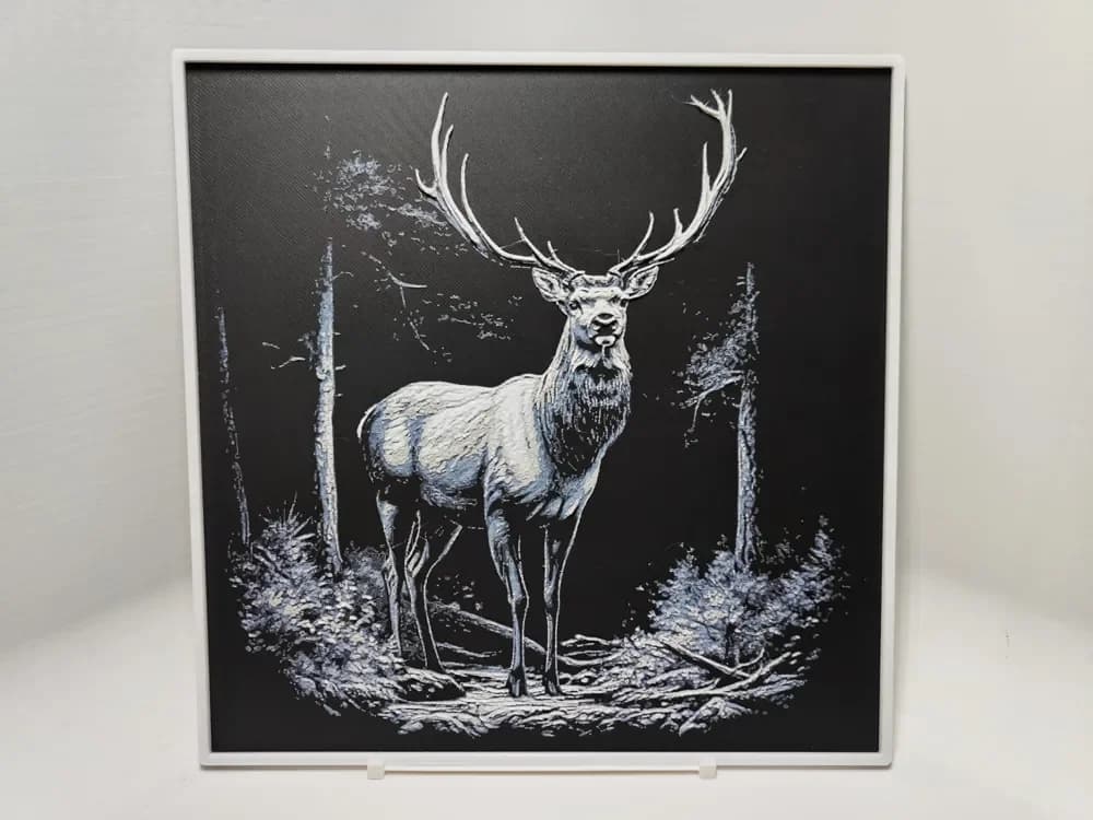 Deer - Hueforge by BeaN HueForge model: Deer - Hueforge by BeaN