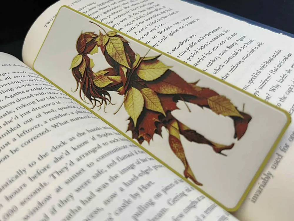 Fall in Love - Bookmark by 3djd HueForge model: Fall in Love - Bookmark by 3djd