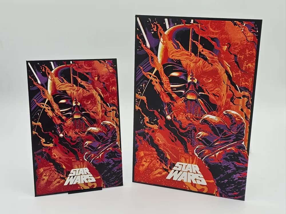 HueForge model: Star Wars Darth Vader Poster Hueforge by Loki