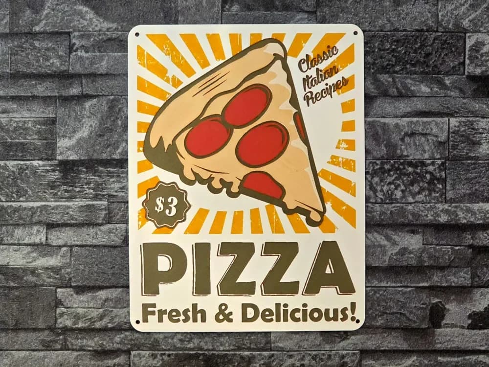 HueForge model: Hueforge Vintage PIZZA by StefBull85