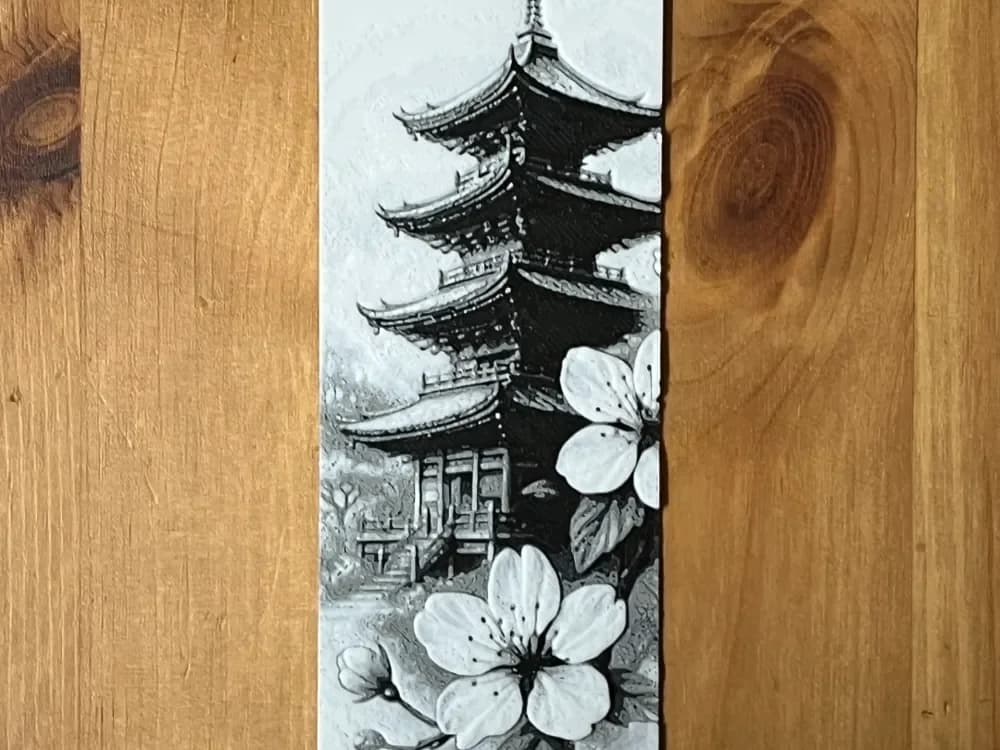 Japan bookmark by Morganja HueForge model: Japan bookmark by Morganja