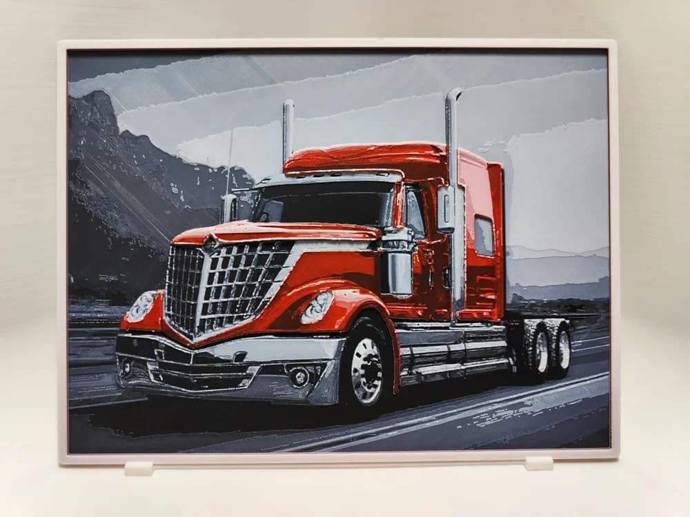 HueForge model: International LoneStar - Hueforge by BeaN