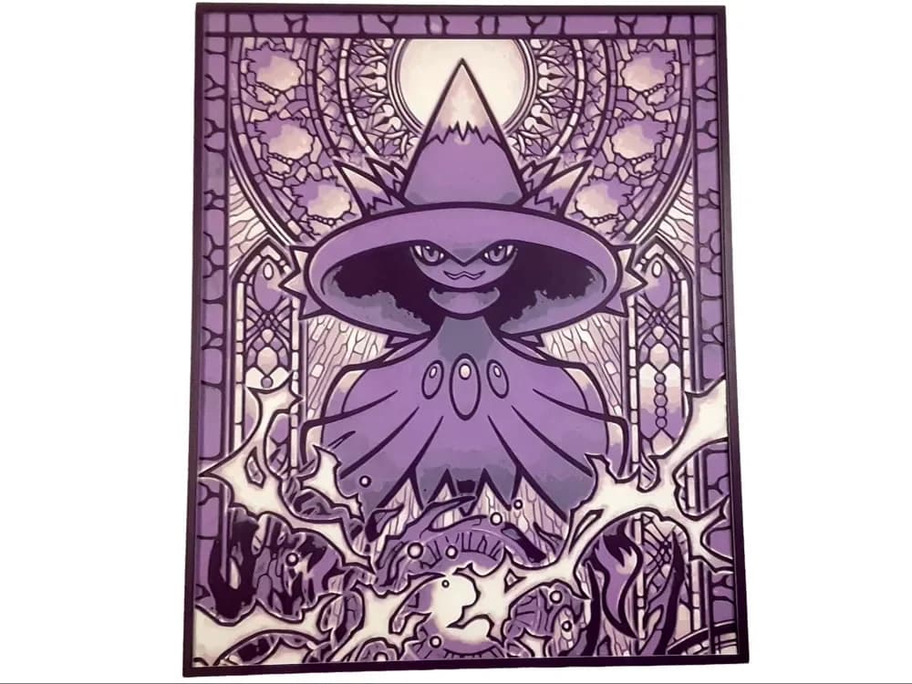 HueForge model: Mismagius Pokemon Hueforge Purple Misdreavus Ghost by Elsie Moonshadow