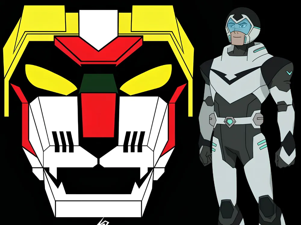 Voltron Black Lion by Krave HueForge model: Voltron Black Lion by Krave