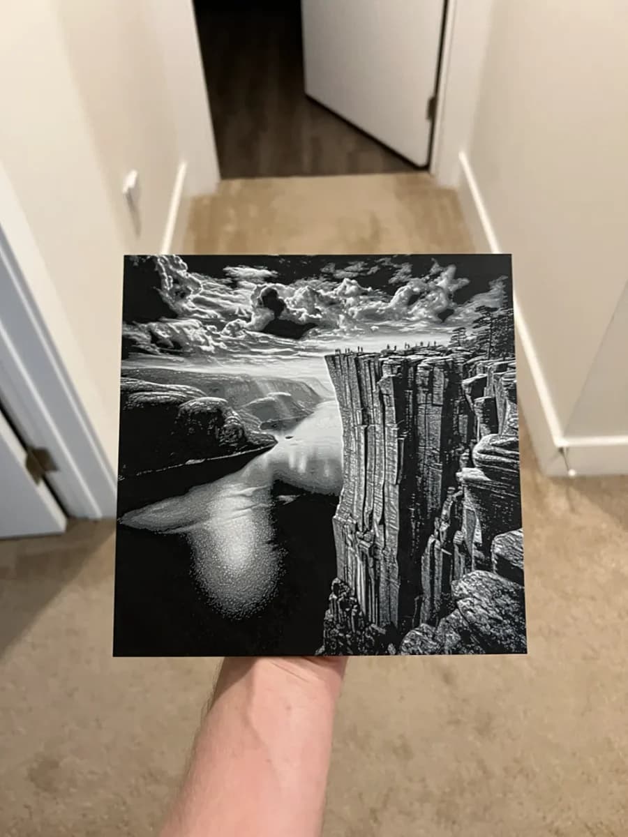 Pulpit Rock in Norway Art Hueforge Pulpit Rock in Norway Art Hueforge