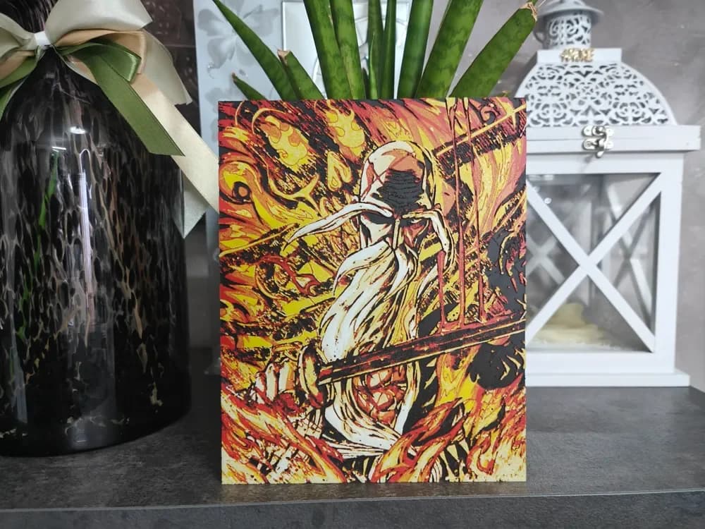 Shigekuni Yamamoto Genryūsai Bleach - Hueforge Shigekuni Yamamoto Genryūsai Bleach - Hueforge