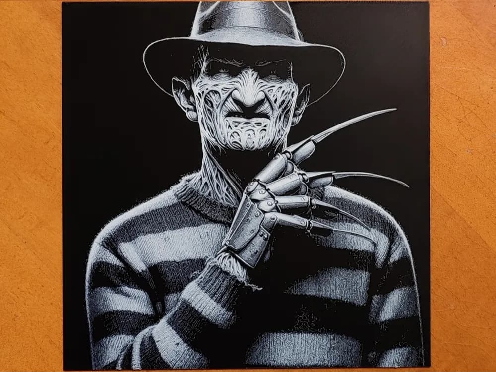 How Sweet… Fresh Meat - Freddy Krueger - Hueforge How Sweet… Fresh Meat - Freddy Krueger - Hueforge