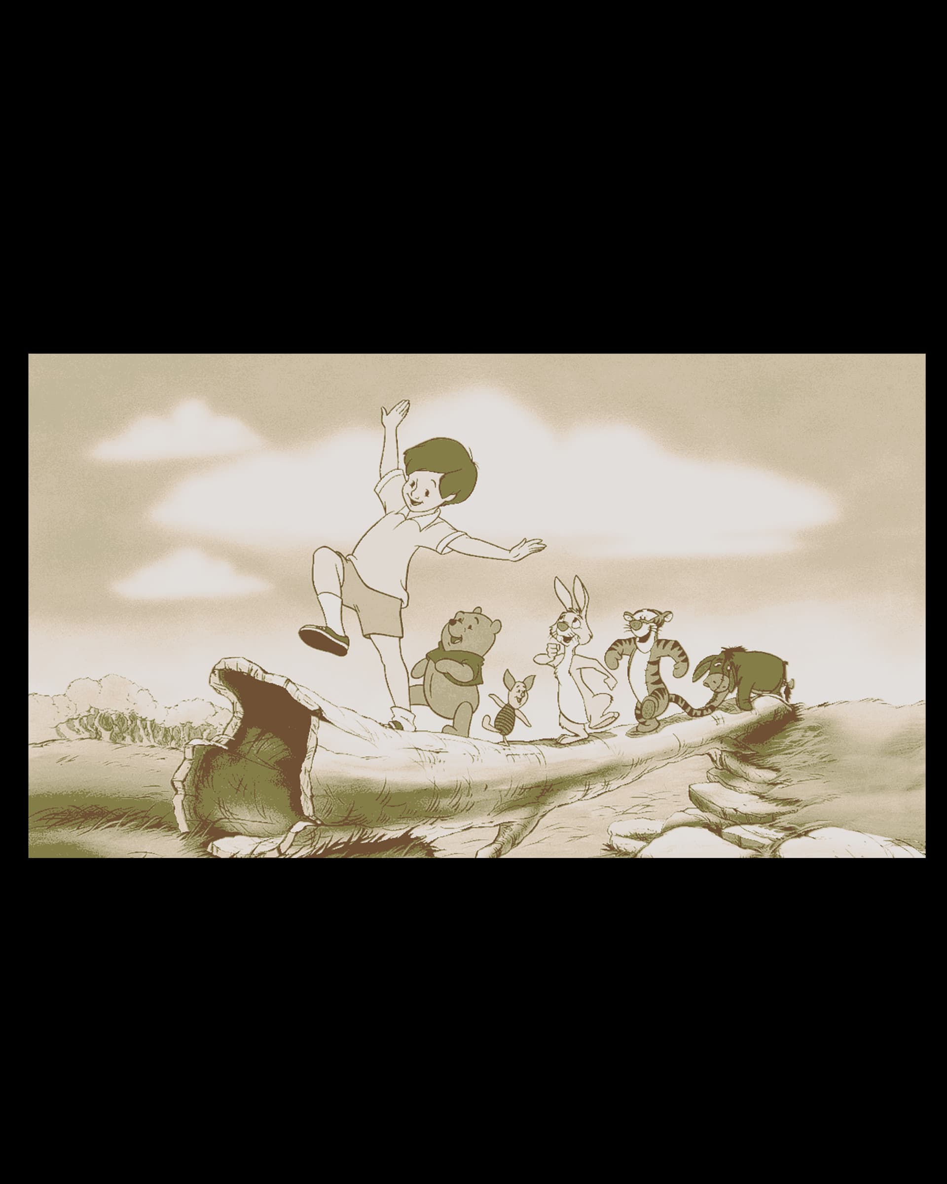 Winnie the Pooh fan art - Friends of Christopher Robin - Hueforge art Winnie the Pooh fan art - Friends of Christopher Robin - Hueforge art