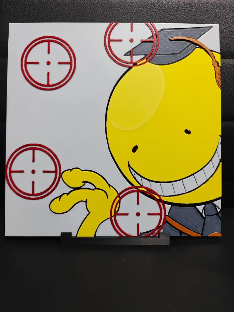 Korosensei Assassination Classroom by TheHueforgeLady HueForge model: Korosensei Assassination Classroom by TheHueforgeLady