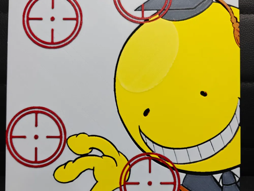 Korosensei Assassination Classroom by TheHueforgeLady HueForge model: Korosensei Assassination Classroom by TheHueforgeLady