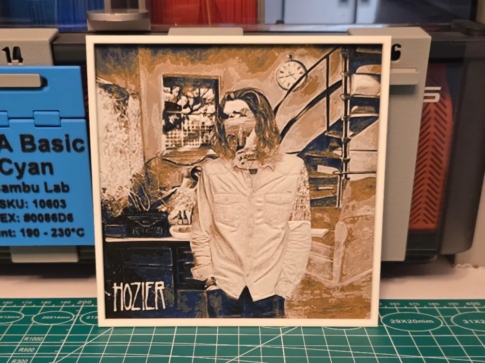 Hozier "Hozier" Album - Hueforge Art Hozier "Hozier" Album - Hueforge Art