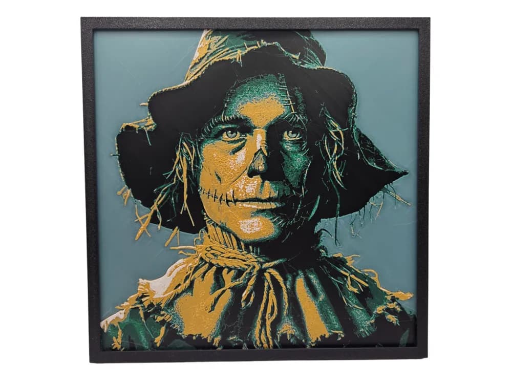 The Scarecrow (Wizard of Oz) by BusyKikiBee HueForge model: The Scarecrow (Wizard of Oz) by BusyKikiBee