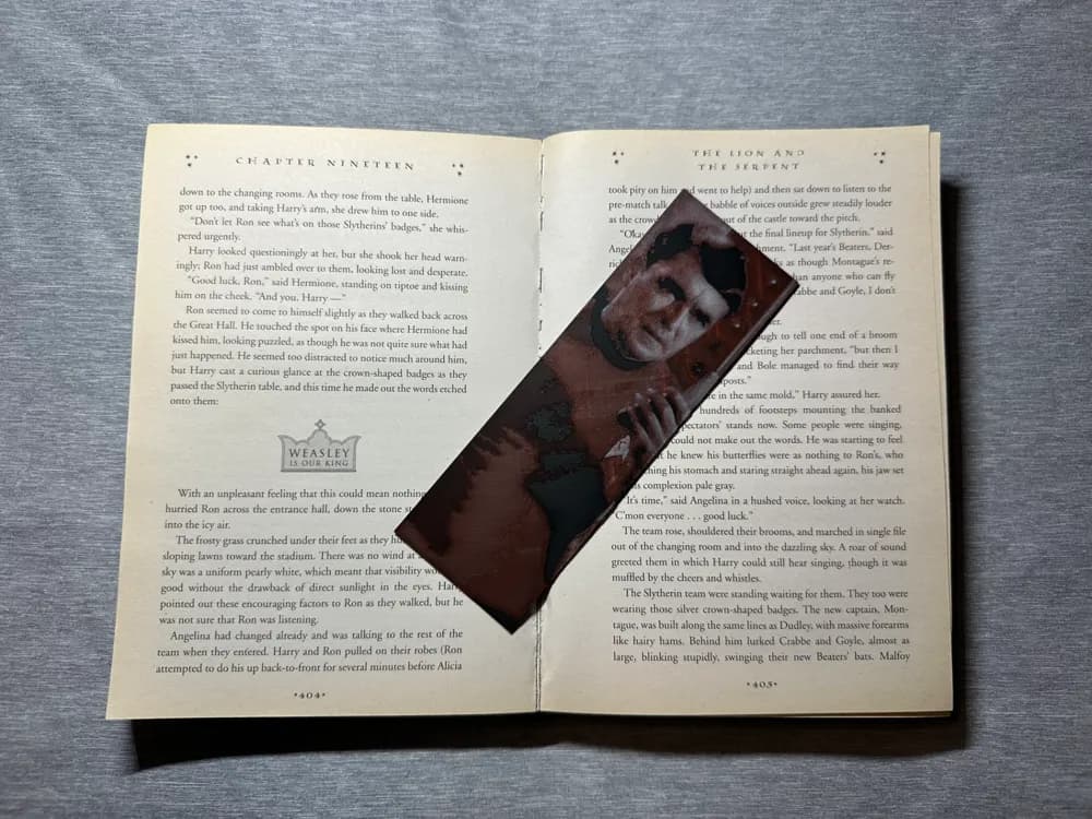 Scotty Star Trek Hueforge Bookmark Scotty Star Trek Hueforge Bookmark