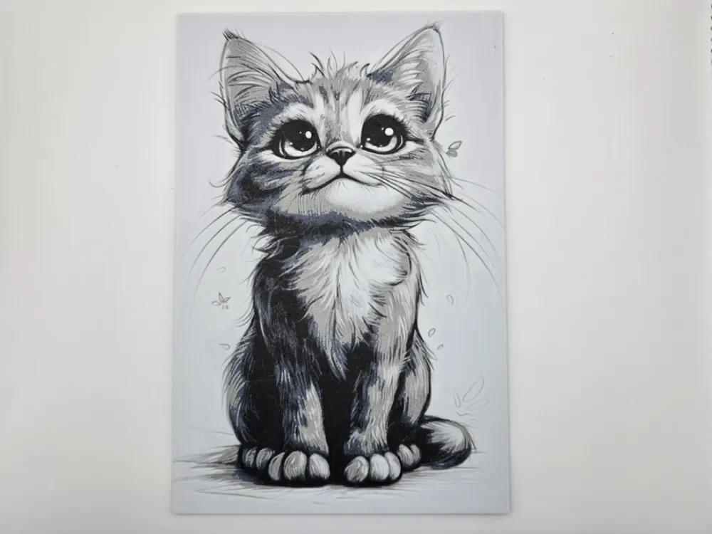 Cute Baby cat by Kactus Fpv HueForge model: Cute Baby cat by Kactus Fpv