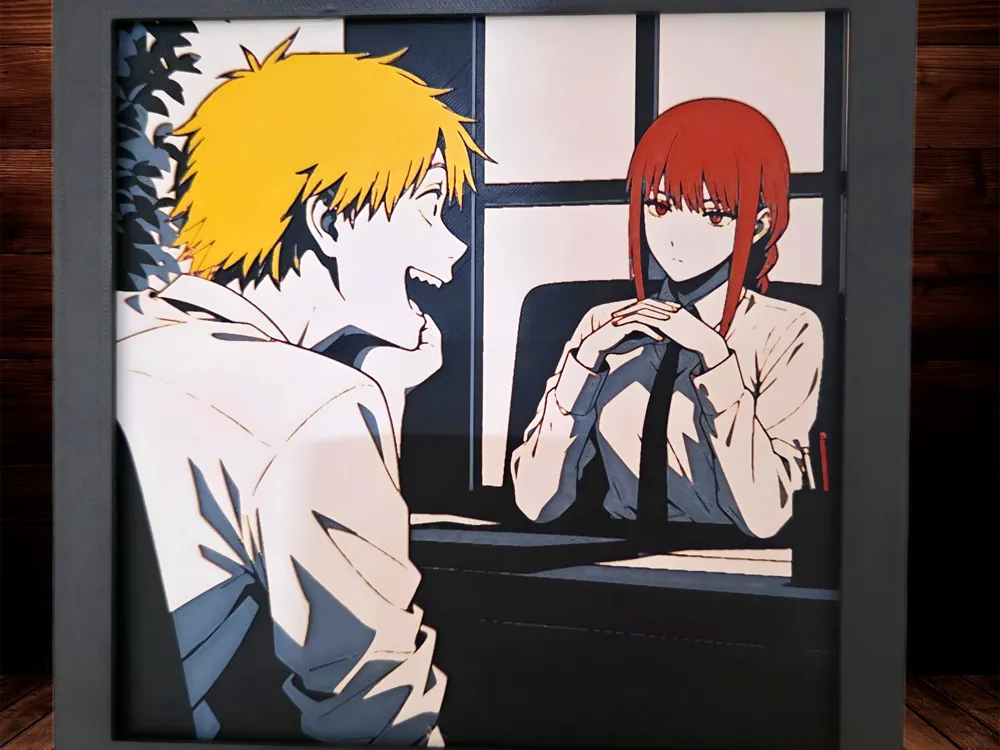 Denji and Makima - Chainsaw Man Denji and Makima - Chainsaw Man