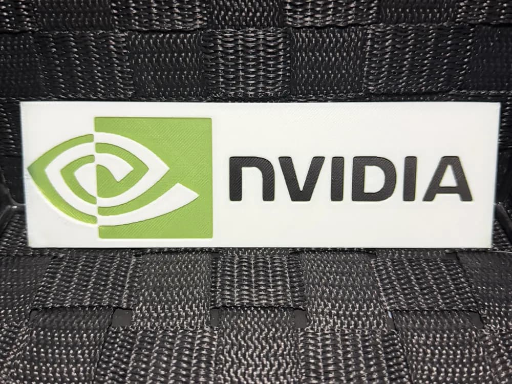 Nvidia Logo - Hueforge Nvidia Logo - Hueforge